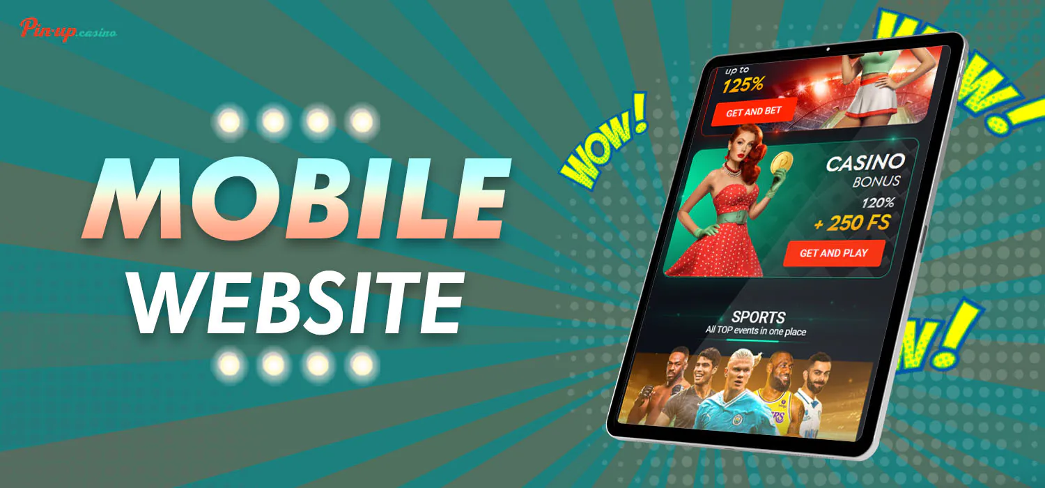 pin up mobile website
